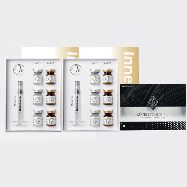 2x Vitaglow Dual Ampoule Kit + Micro Touch Pin (6pk) Bundle
